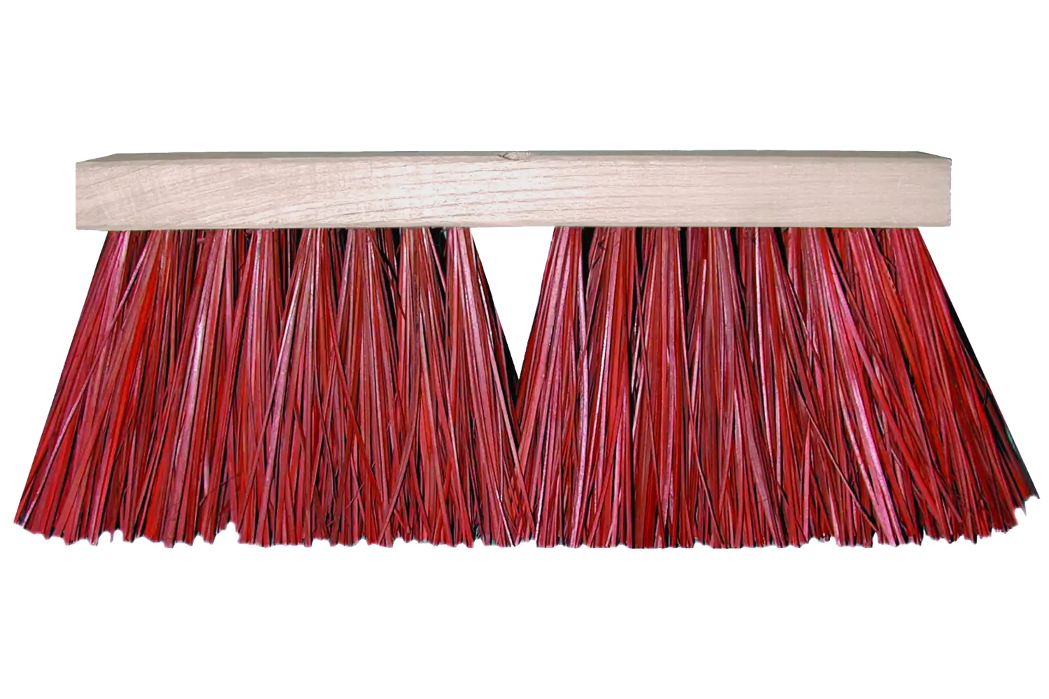 Picture of Pferd Heavy Duty Street Broom Head ER16" Red Palmyra Fill 5" Trim 89351 79189351